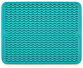 Silicone Drying Mat 16 × 12 – Teal Green Non-Slip Sink Mat by Unknown