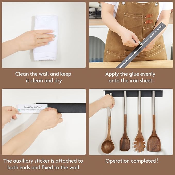 Edergoo 4 PCS Acacia Wood Cooking Utensils Set - Image 8