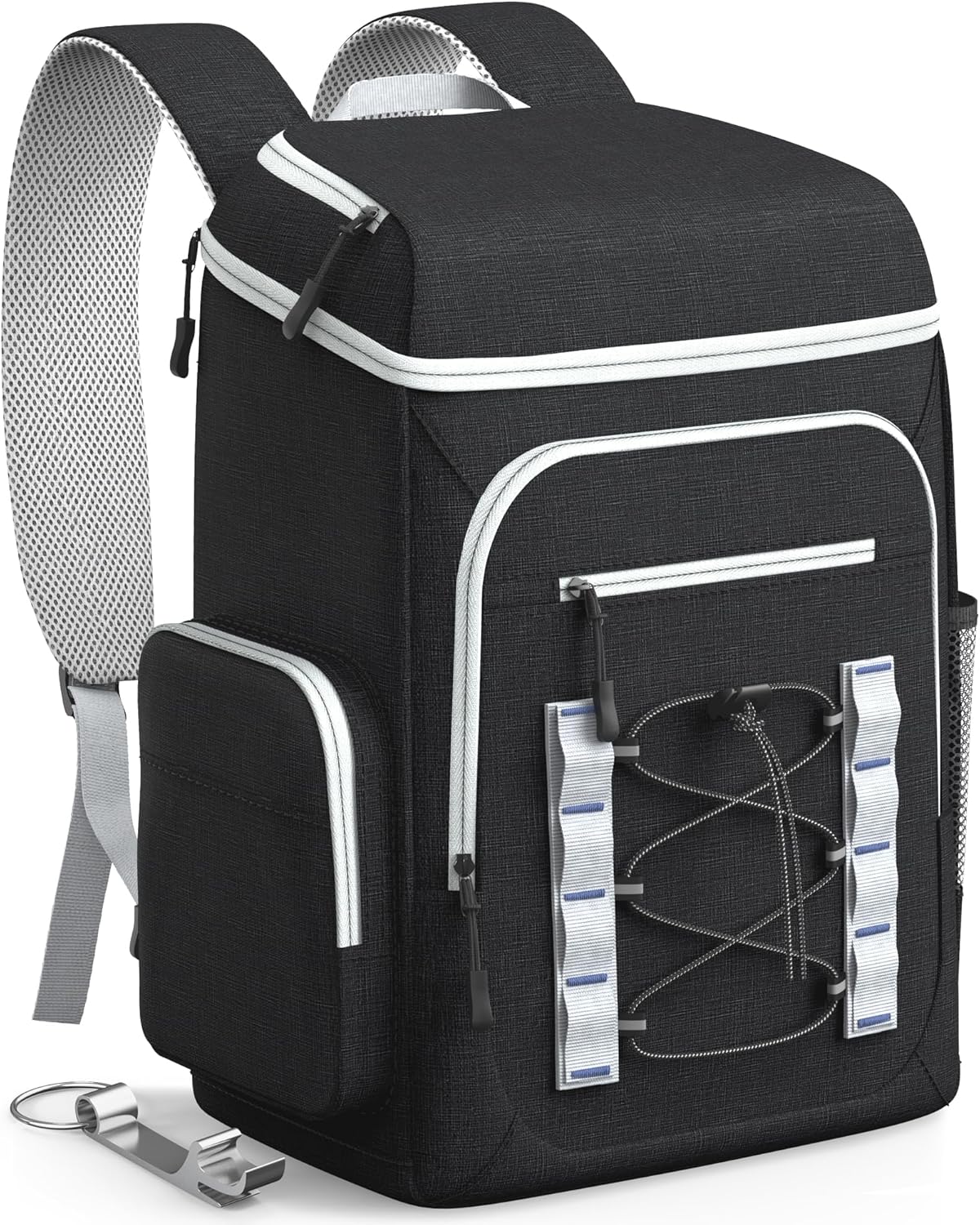 HOTOR Backpack Cooler Bag - 30/45 cans Large Backpack Coolers Insulated Leak Proof with Multiple Pockets, Small Cooler as Beach Cooler for Travel, Hiking, Camping