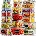 50 PCS Food Storage Containers by TOPCHASE