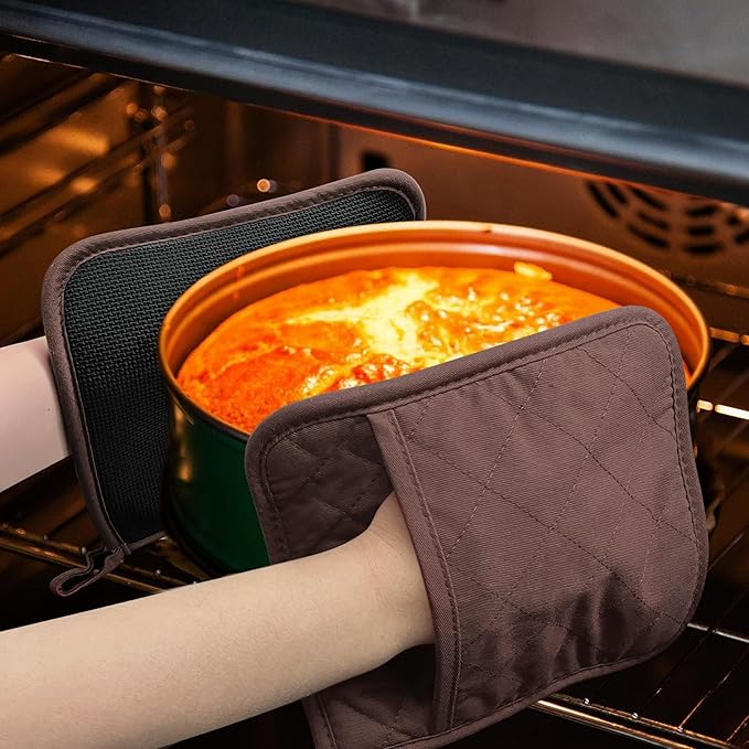2Pcs Cotton and Neoprene Oven Pads Pot Holders - Image 7