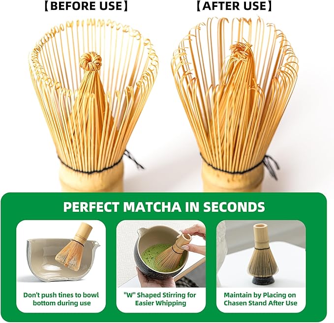 TEANAGOO MA-01 Japanese Matcha Ceremony Accessory, Matcha Whisk, Traditional - Image 7