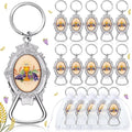 Misdary 12 Pcs First Communion Bottle Opener Keychain Catholic Bottle Opener by Misdary