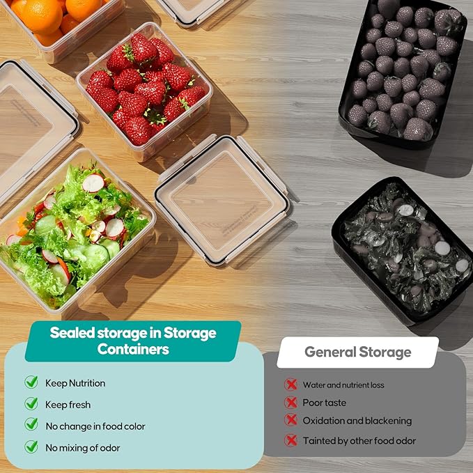 40 Pcs Food Storage Containers - Image 6