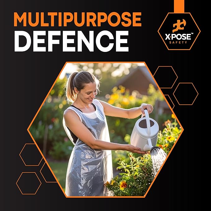 Xpose Safety 2000 White Plastic Disposable Aprons - Image 5