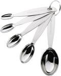 Cuisipro Stainless Steel Measuring Spoon Set Silver by Cuisipro