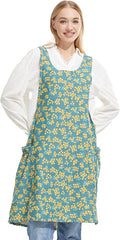 Cozy Adjustable Cross Back Aprons by APRONNER