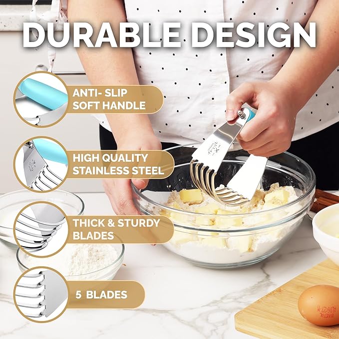 Zulay Kitchen Dough Blender - Image 4