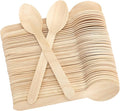 LotFancy Disposable Wooden Spoons, Biodegradable Compostable Eco-friendly by LotFancy