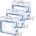 Funnymoom 3 Pack 0. 8 Gallon Fridge Water Dispensers Bottle by Funnymoom