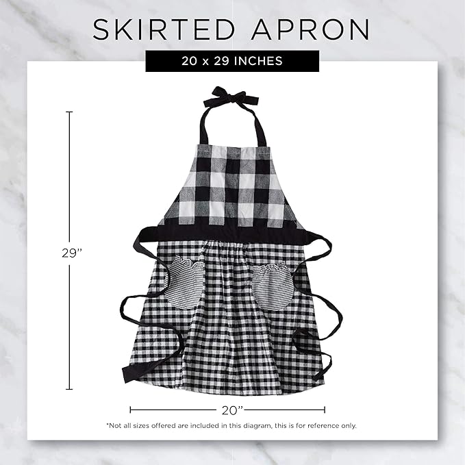 DII Women's Spring & Summer Apron Collection Adjustable, Two Large Pockets & - Image 7