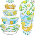 5 Pieces Bowl Covers Reusable, 5 Size Elastic Cloth Bowl Covers by Revahope