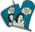 zcyhtqp, Dinner's Fxxking Ready, Funny Silicone Non-Slip Oven Mitts and Pot by zcyhtqp