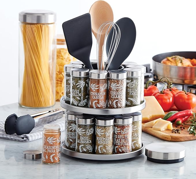 Kamenstein 20 Jar Revolving Spice Rack - Image 6