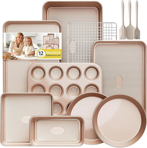 12-Piece Nonstick Bakeware Set by SlowSLog