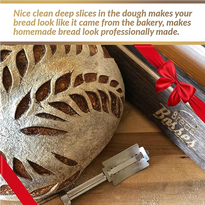 Bread Bosses Bread Bakers Lame Slashing Tool -Dough Making Slasher Tools Baking - Image 2