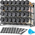 AOZITA Spice Rack Organizer for Cabinet, Spice Organizer by AOZITA
