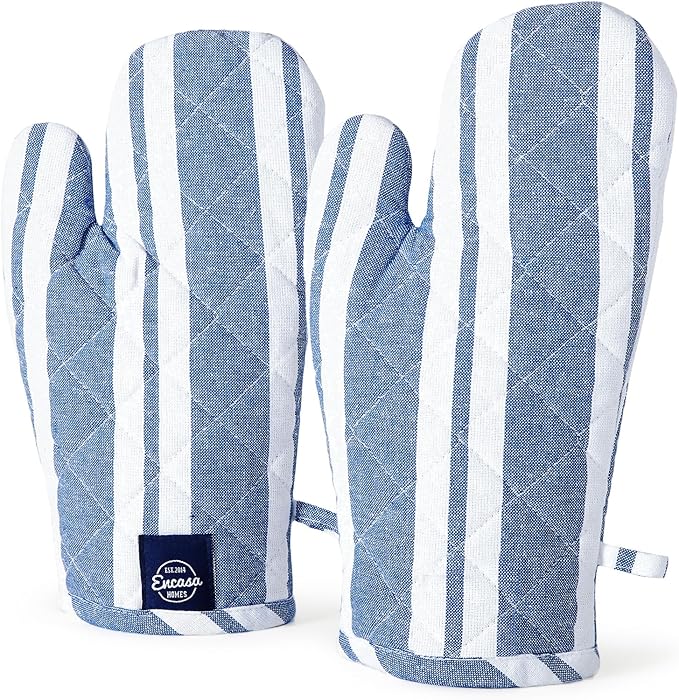 Encasa XO Long 12"x7" Oven Microwave Hand Gloves Mitts by EncasaXO