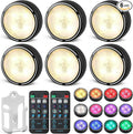Puck Lights with Remote Control, Battery Operated Wireless LED Under Cabinet by Unknown