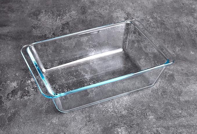 Deep Clear Glass Baking Dish, Rectangular Tempered Glass Baking Pan, The Larger - Image 3