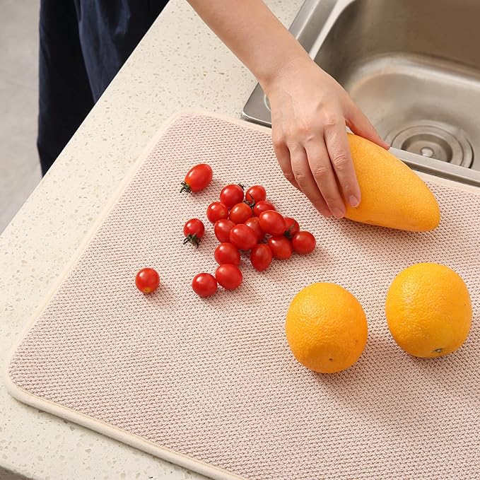 2 Pack Microfiber Dish Drying Mat - Image 8