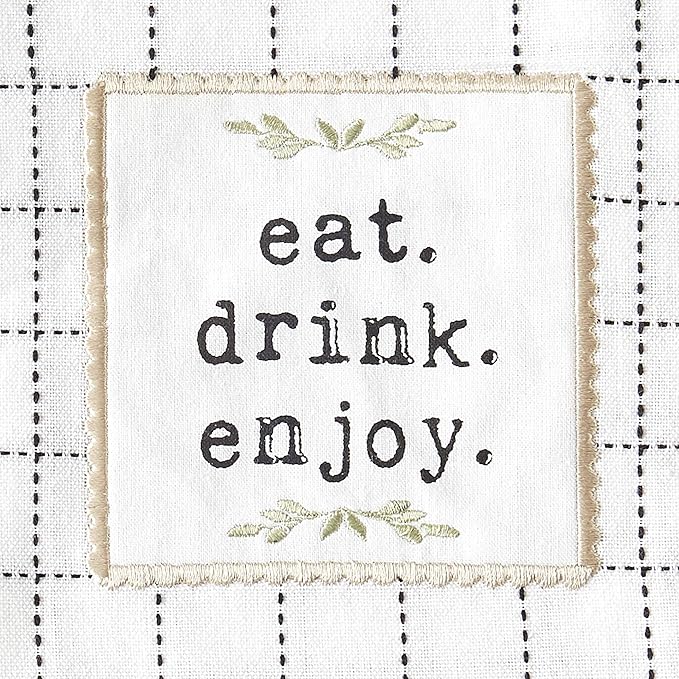 DII Home Sweet Farmhouse Kitchen Collection, Dishtowel Set - Image 6