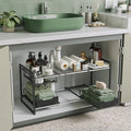 NETEL Under Sink Organizers and Storage, Kitchen Cabinet Organizer, 2 Tier by NETELOfficial