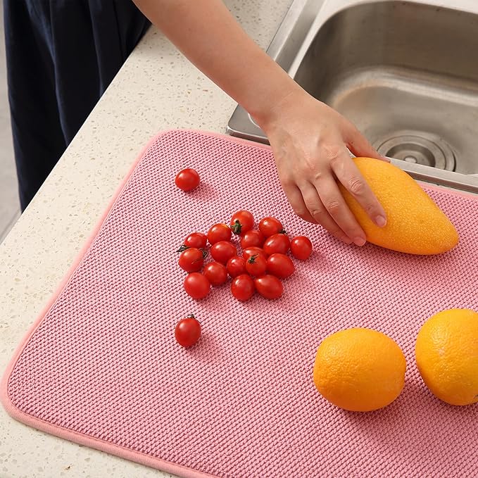 2 Pack Microfiber Dish Drying Mat - Image 8