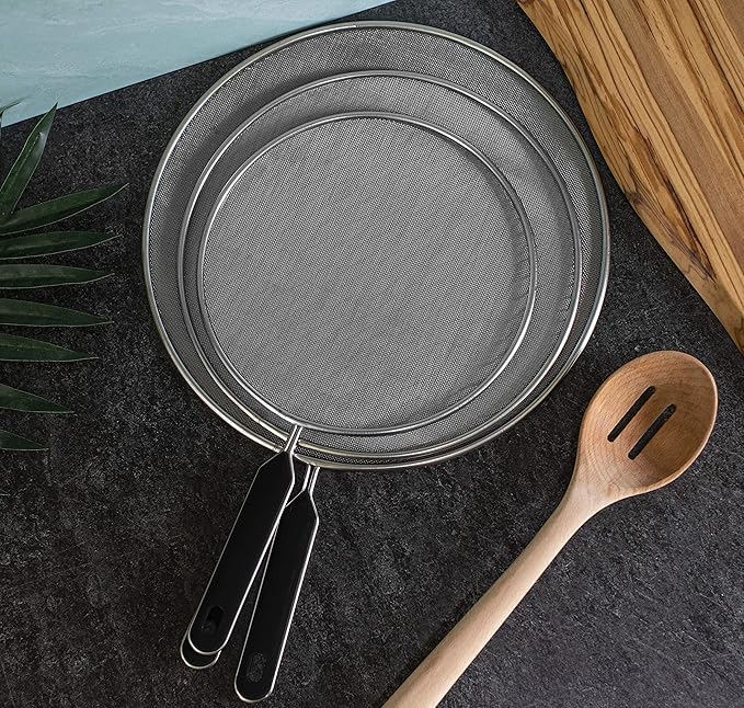 Grease Splatter Screen For Frying Pan Cooking - Image 3